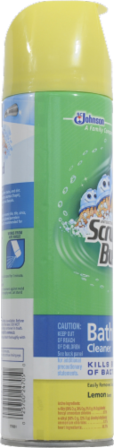 Scrubbing Bubbles Lemon Bathroom Cleaner Perspective: left