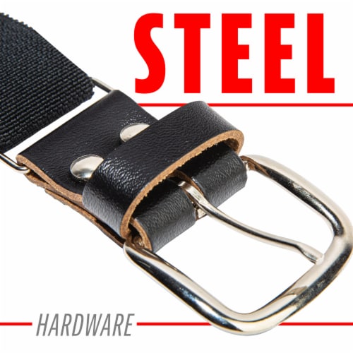 Franklin MLB Baseball Belt - Black Perspective: left