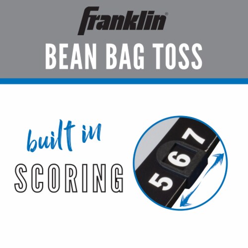 Franklin 3-Hole Bean Bag Toss Perspective: left
