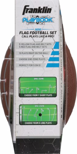 Franklin Playbook Mini Flag Football Set Perspective: left