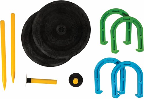 Franklin® Rubber Horseshoe Set Perspective: left