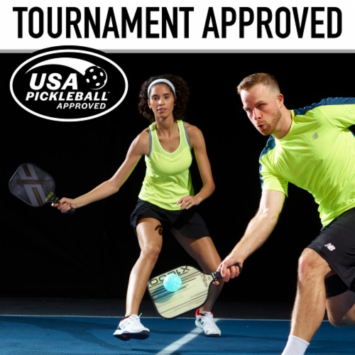 Franklin Blue Pickleball Balls Perspective: left
