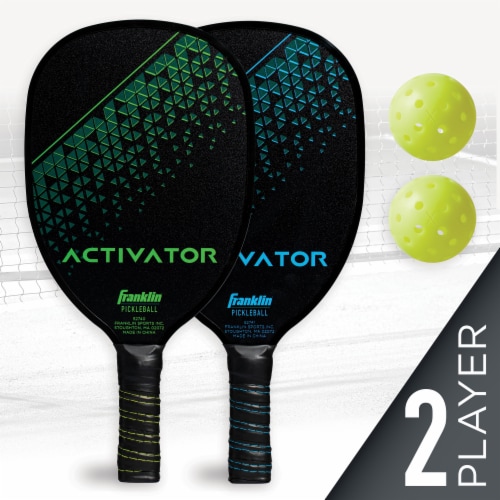 Franklin® Sports Activator Two-Player Pickleball Set Perspective: left