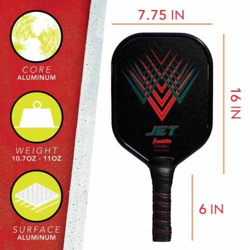 Franklin Jet Aluminum Pickleball Set Perspective: left