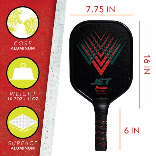 Franklin Jet Aluminum Pickleball Set Perspective: left