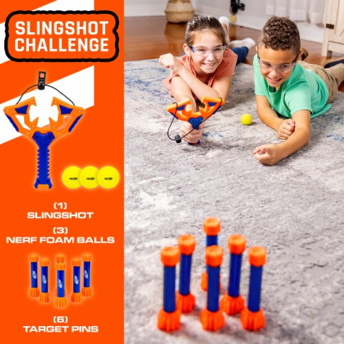 Nerf Slingshot Challenge Perspective: left
