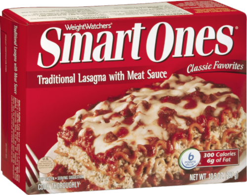 Smart Ones Traditional Lasagna With Meat Sauce Perspective: left