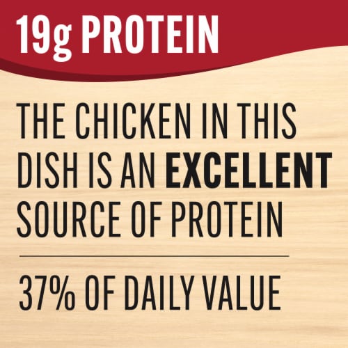 Smart Ones Chicken with Broccoli Red Peppers & Creamy Basil Parmesean Sauce Frozen Meal Perspective: left