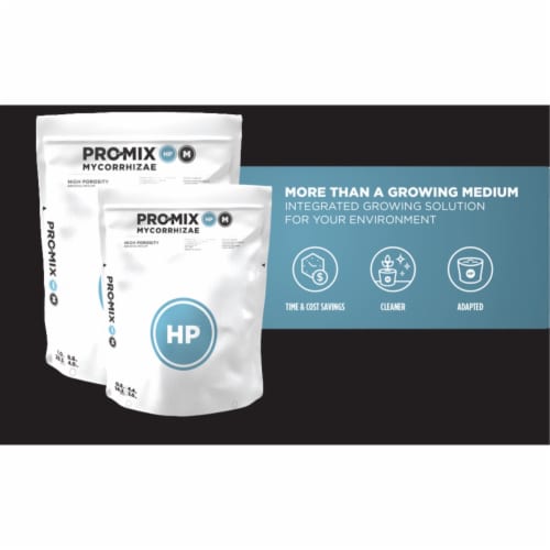 Pro-Mix HP Mycorrhizae Growing Medium Potting Soil, Open Top Grow Bag, 1 CF Perspective: left