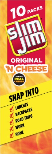 Slim Jim® Original 'N Cheese Perspective: left