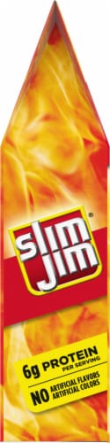 Slim Jim® Original Snack Sized Smoked Meat Sticks Perspective: left