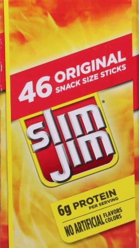 Slim Jim® Original Smoked Snack Stick Pantry Pack Perspective: left