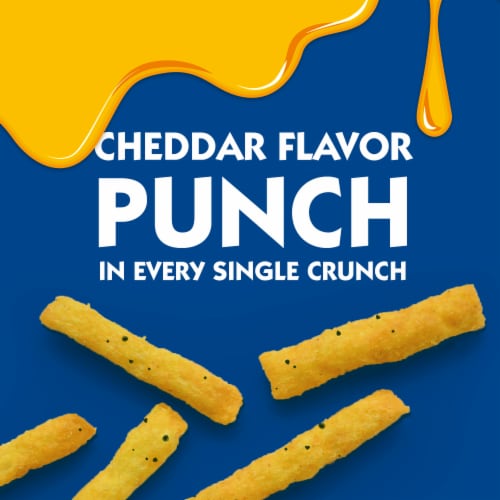 Andy Capp's Big Bag Cheddar Flavored Fries Perspective: left