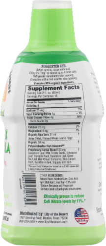 Lily Of The Desert Aloe Herbal Detox Formula Dietary Supplement Perspective: left