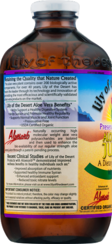 Lily of the Desert Whole Leaf Aloe Vera Juice Perspective: left