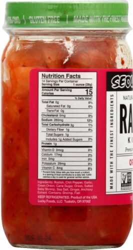 Seoul Original All Natural Radish Kimchi, 14 oz - Kroger