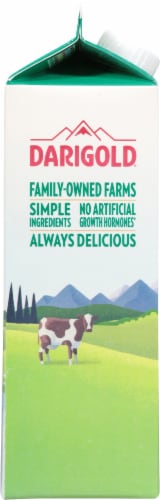 Darigold One Ultra-Pasteurized 1% Low Fat Milk Perspective: left