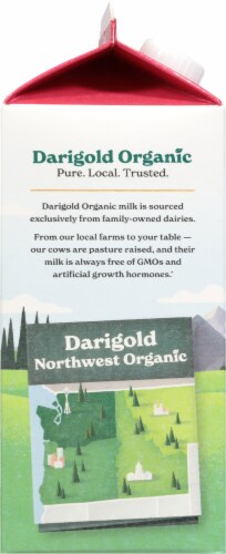 Darigold Northwest Organic Whole Milk Perspective: left
