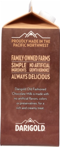 Darigold® 2 % Reduced Fat Chocolate Old Fashion Milk UP Perspective: left