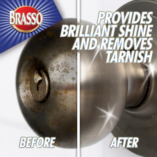 Brasso Metal Polish, Copper, Stainless, Chrome, Aluminum, Pewter & Bronze,  8 oz