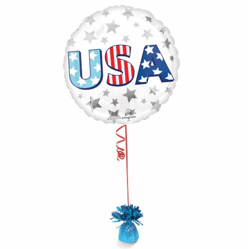 USA Bursts Helium Filled Balloon Perspective: left