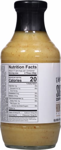 G Hughes® Sugar Free Honey Mustard Dipping Sauce Perspective: left