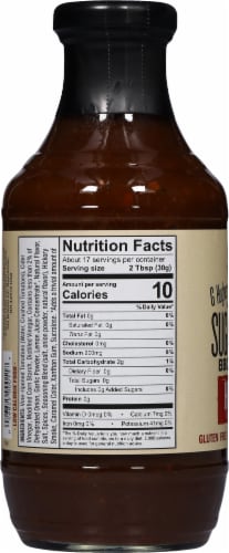 G Hughes® Sugar Free Hickory BBQ Sauce, 18 oz - Fry's Food Stores