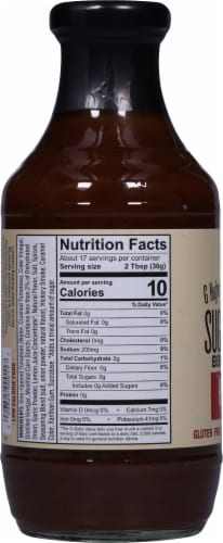G Hughes® Sugar Free Hickory BBQ Sauce Perspective: left