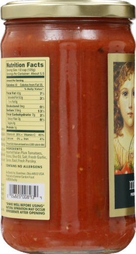 Gia Russa Marinara Pasta Sauce Perspective: left