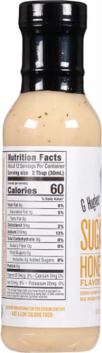 G Hughes® Sugar Free Honey Dijon Flavored Salad Dressing Perspective: left