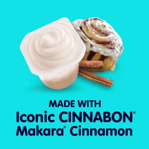 Snack Pack Cinnabon Bakery Inspired Flavored Pudding Cups Perspective: left