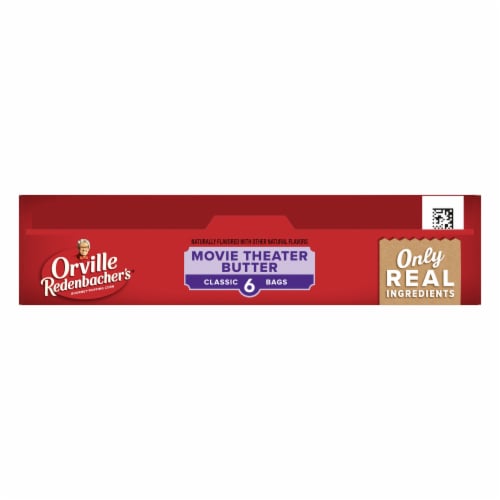 Orville Redenbacher's® Movie Theater Butter Microwave Popcorn Perspective: left
