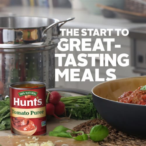 Hunt’S Tomato Puree Perspective: left