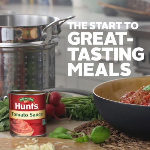 Hunt's Tomato Sauce Perspective: left