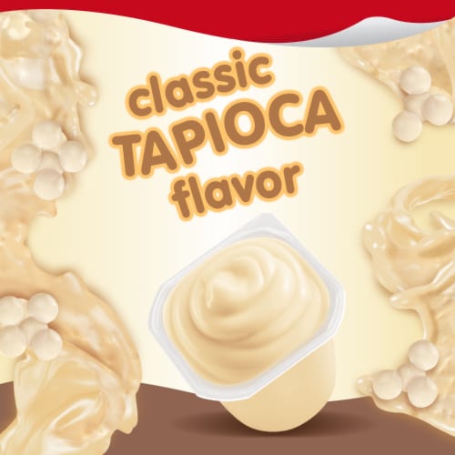 Snack Pack Tapioca Pudding Cups Perspective: left