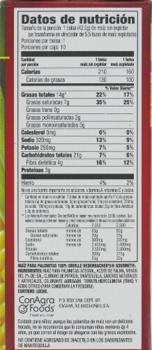 Orville Redenbacher's Mini Butter Popcorn Bags Perspective: left