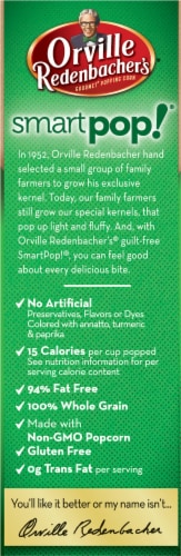 Orville Redenbacher's Smart Pop Butter Popcorn Perspective: left
