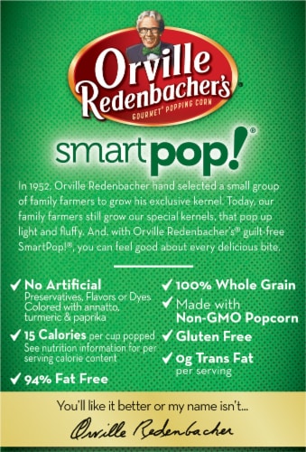 Orville Redenbacher's® SmartPop!® Butter Popcorn Perspective: left