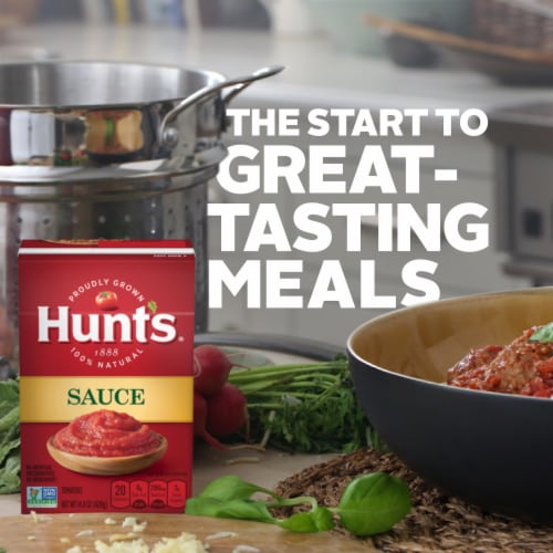 Hunt's® Tomato Sauce Perspective: left
