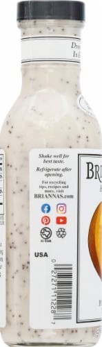 Brianna's Rich Poppy Seed Dressing Perspective: left