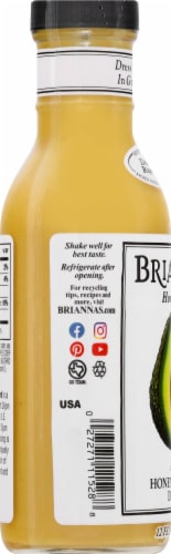 Brianna's Honey Mustard Dijon Dressing Perspective: left