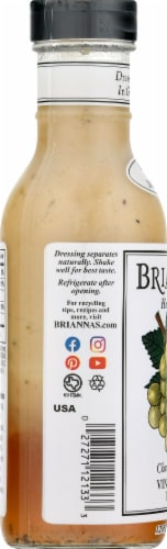 Brianna's Home Style Champagne Caper Vinaigrette Dressing Perspective: left