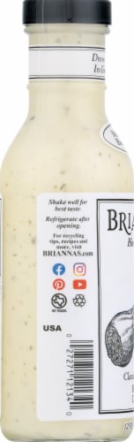 Brianna's Classic Buttermilk Ranch Dressing Perspective: left