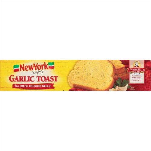 New York Bakery Garlic Toast Perspective: left