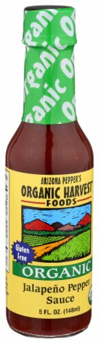 Organic Harvest® Jalapeno Pepper Sauce Perspective: left