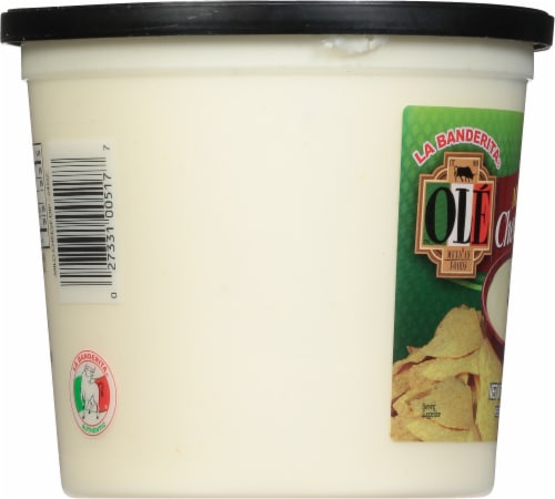 Ole Mexican Mild Cheese Dip Perspective: left