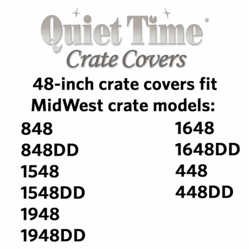 Midwest quiet time crate cover hot sale