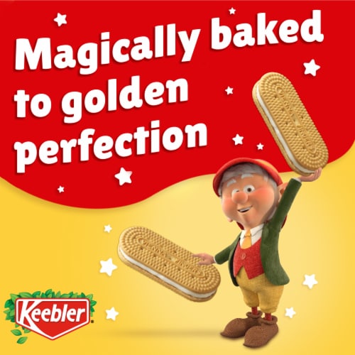 Keebler Vienna Fingers, Sandwich Cookies with Crème Filling, 12 oz Perspective: left