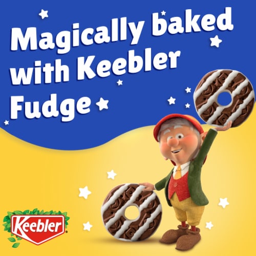 Keebler Fudge Stripes Limited Edition Rocky Road Despicable Me 4 Cookies Perspective: left