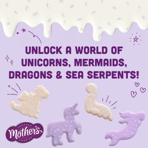 Mother's® Cookies Sparkling Mythical Creatures Animal Crackers Perspective: left